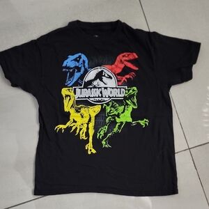 Jurassic World Kids' Black Dinosaur Graphic Tee